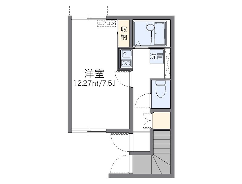 ソレイユⅣ 間取り