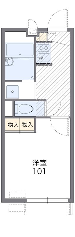 サン　ミラード 103号室 間取り