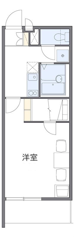 あおば 103号室 間取り