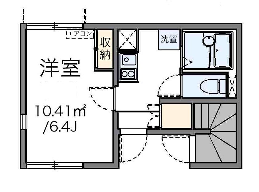 アルカディアⅡ 間取り図