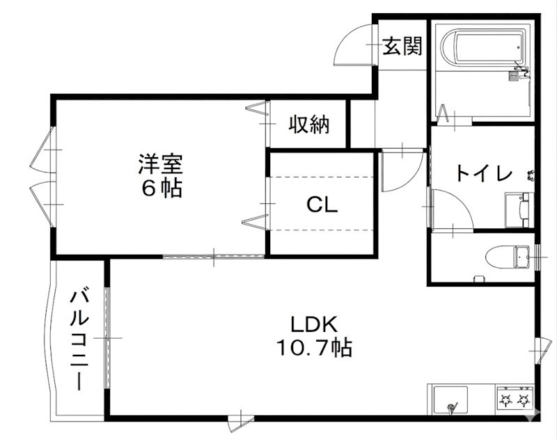グッドラック 間取り