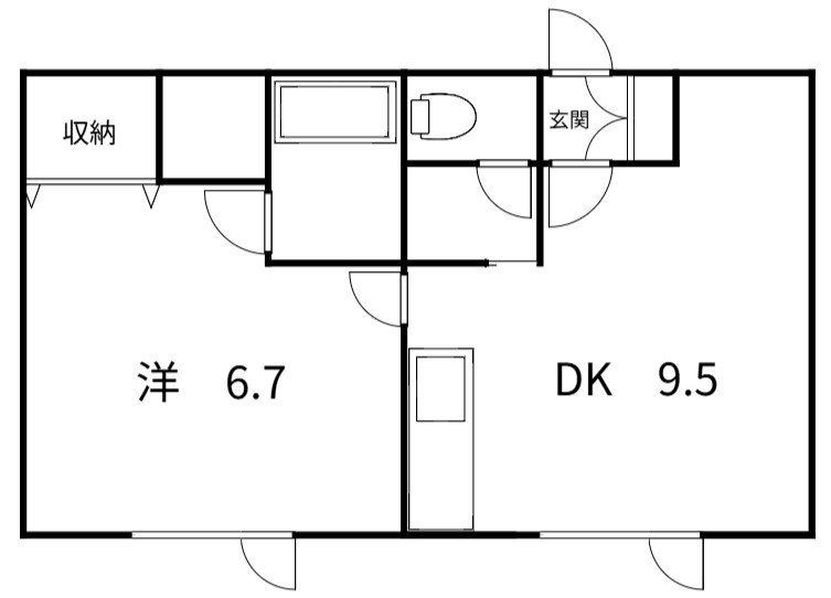 ハイツナカタ 間取り