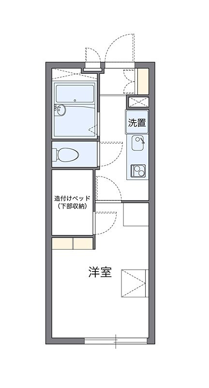 シャルムⅡ 間取り図