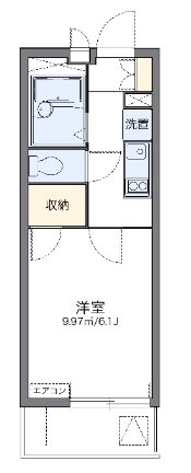 ガイア 101号室 間取り