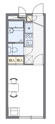 SAKURA 304号室 間取り