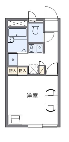 Princess 103号室 間取り
