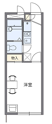 チェリーガーデンC 101号室 間取り