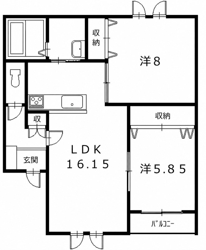 アシュトンⅡ 間取り