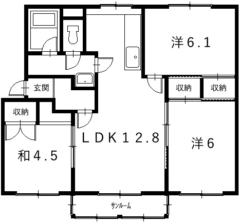 キャピタル５ 間取り