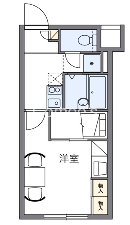 サランズ日吉 104号室 間取り