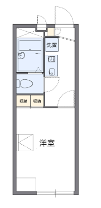 ジョイフル 104号室 間取り