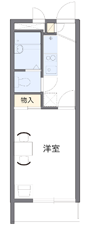 グルワール 103号室 間取り