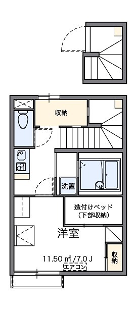 白樺Ⅲ 間取り図