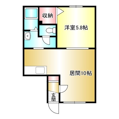 プードリエサクラⅡ 間取り