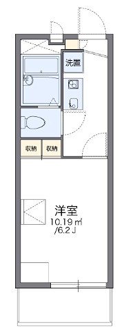 グランプラス 115号室 間取り