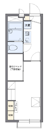 霞ヶ関第二 201号室 間取り