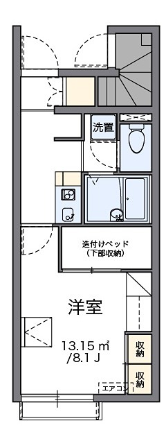 ねのさわ 101号室 間取り