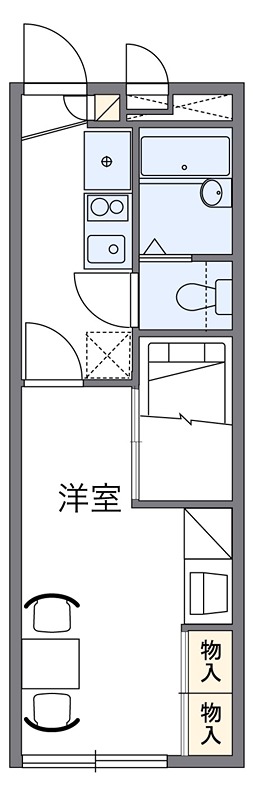 フエキ 103号室 間取り