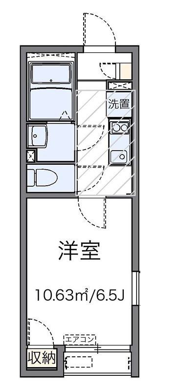 ＩＮＡＧＩ 101号室 間取り