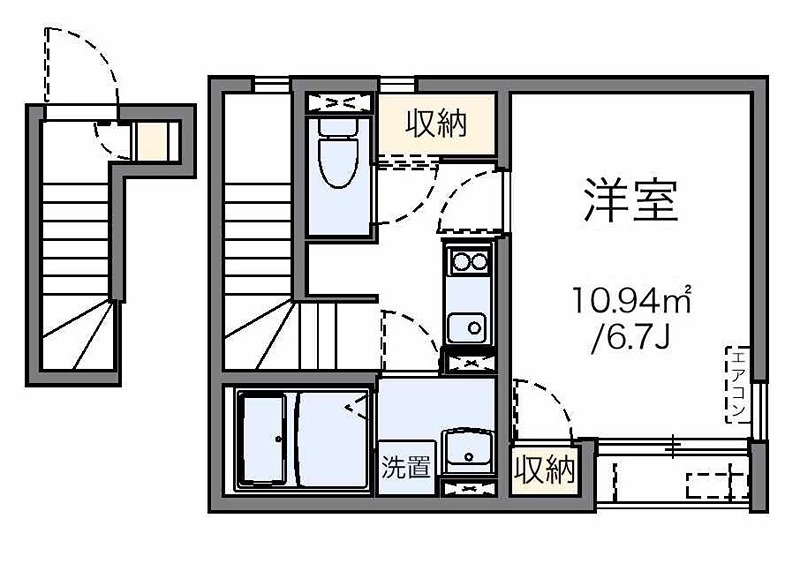 エーリラフトリー 間取り