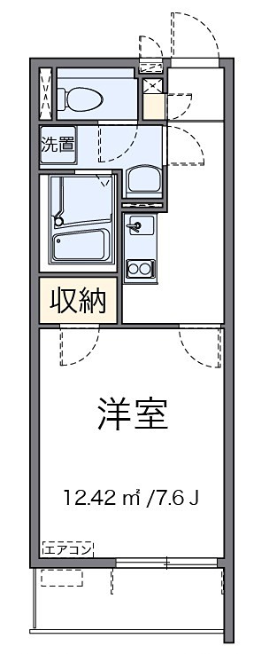 サクシード所沢  間取り