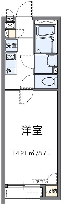 うれし荘  106号室 間取り