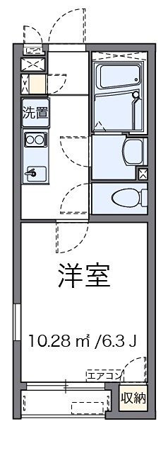 ボヌール　ラ　メゾン 101号室 間取り