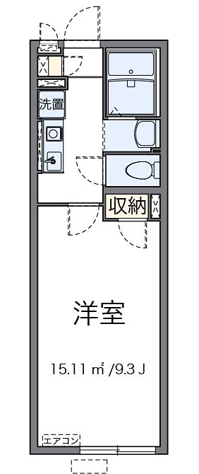 堀切レジデンス 108号室 間取り