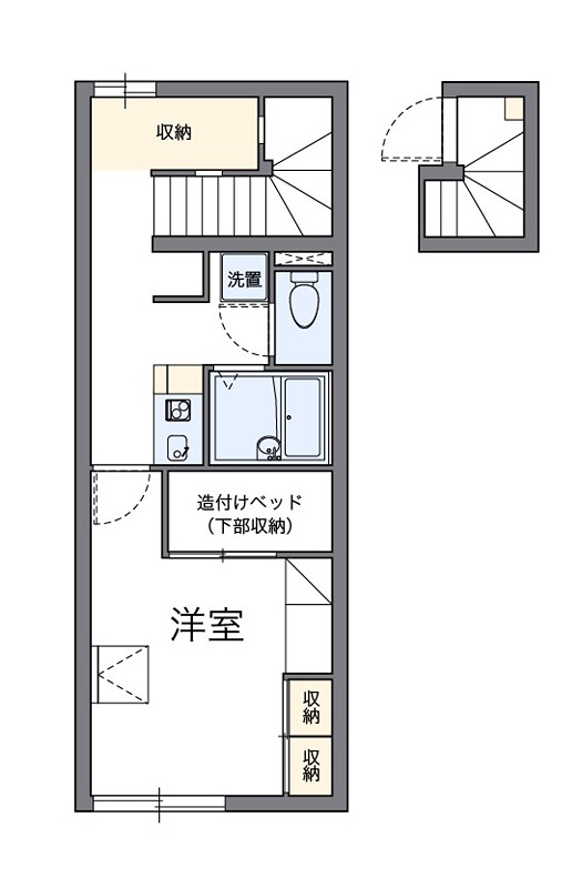 シャンテＢ 間取り