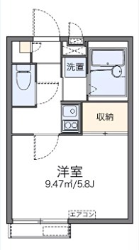 ベルサリーゼ 間取り図