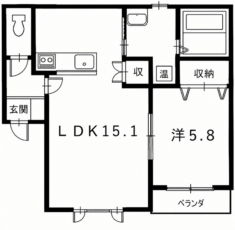 Laule'a9条（ラウレア） 間取り
