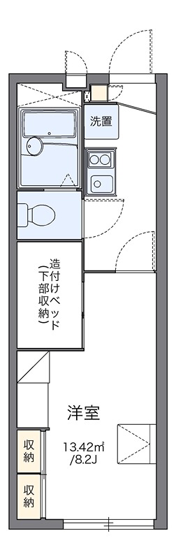 緑町 105号室 間取り