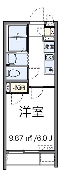 ブルーコーポⅡ 間取り図