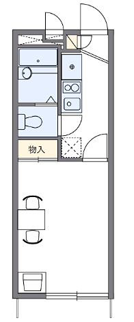 サントーヨー 203号室 間取り
