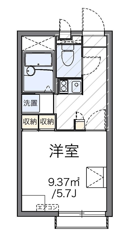 アーチみなみ野 103号室 間取り