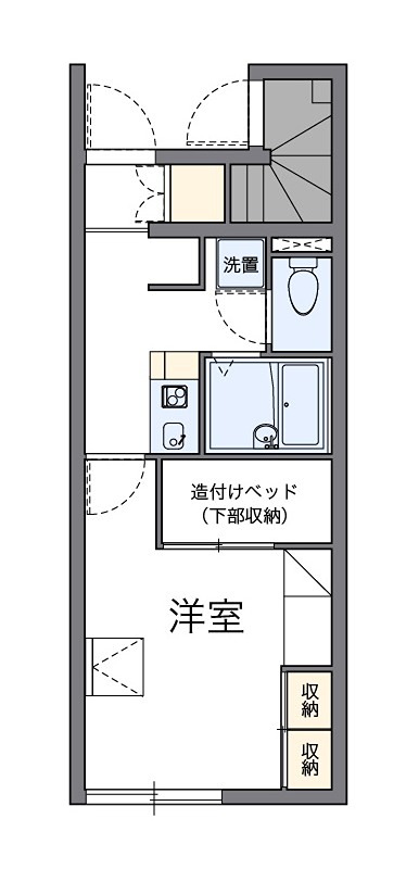 シャンテＢ 間取り