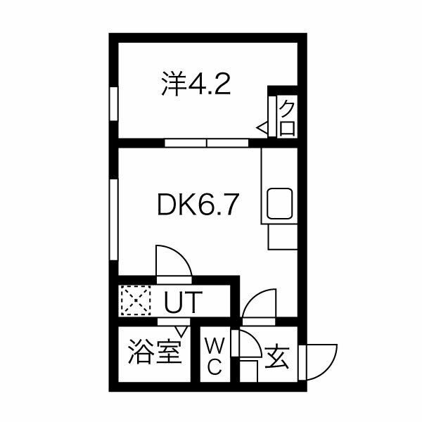 アクアマーレ澄川 間取り