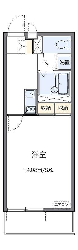 リモーネⅤ 104号室 間取り