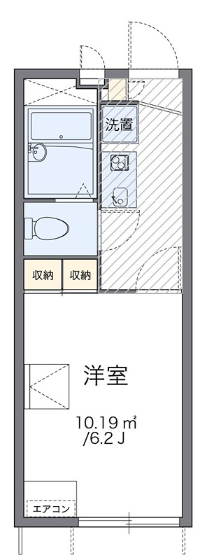 和田 108号室 間取り