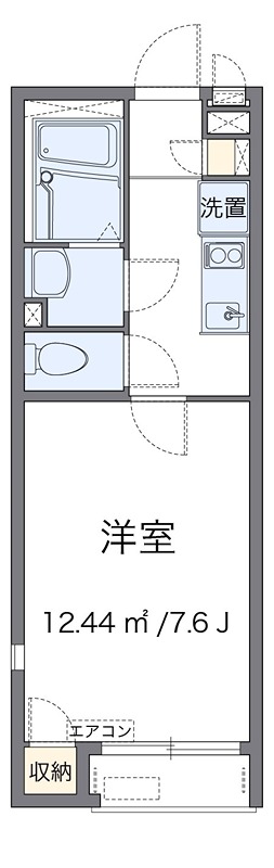 アメニティハイム５ 203号室 間取り