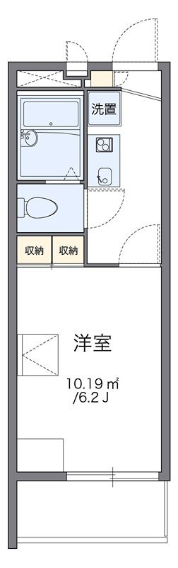 ハナブサ　Ｎａｒａ 203号室 間取り