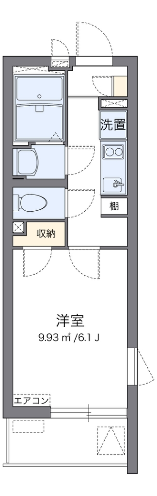 クレイノメゾン　ド　ピエラ 間取り図