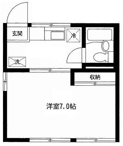 キャッスル  間取り図