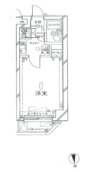 ルーブル大森 間取り図