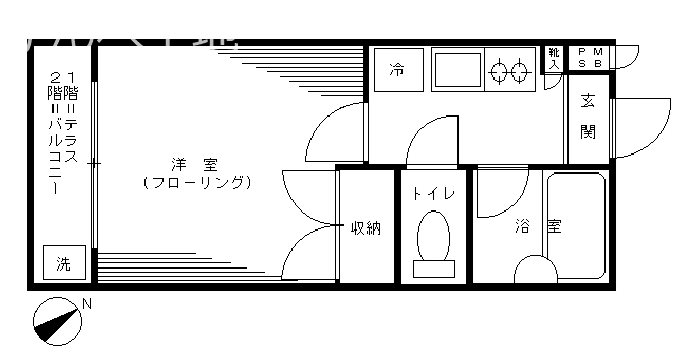 パラシオン 間取り図