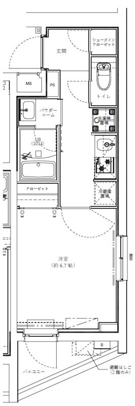 GENOVIA学芸大学 間取り図