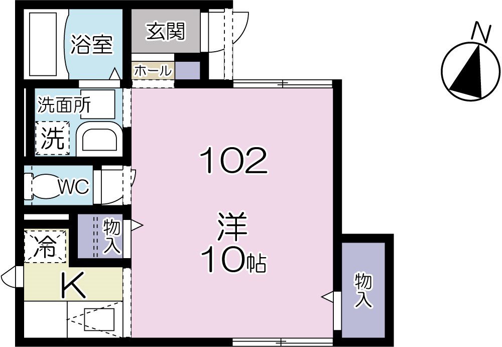 メゾンJフォーレ 間取り図