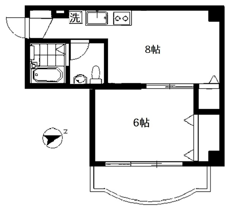 Ｓ－ＦＬＡＴ 間取り図