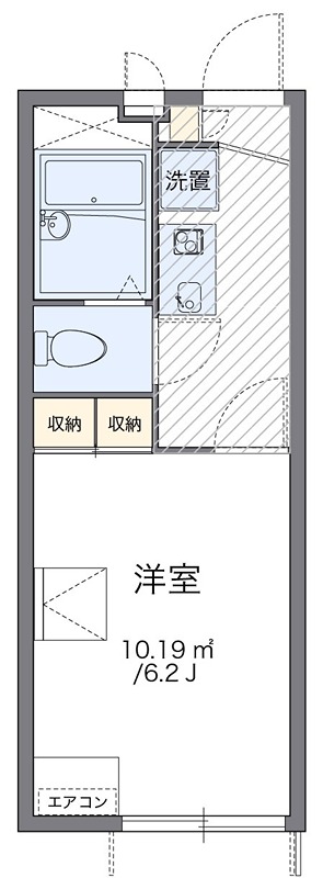 サングレース飯島 間取り図