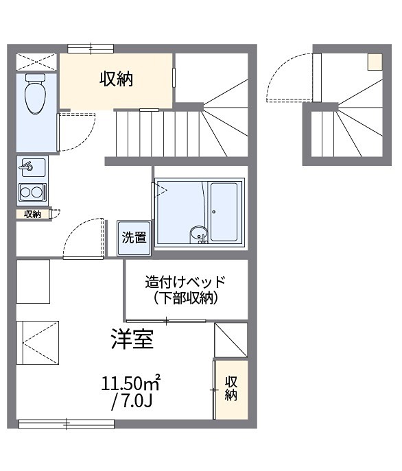 フラッツイン 間取り